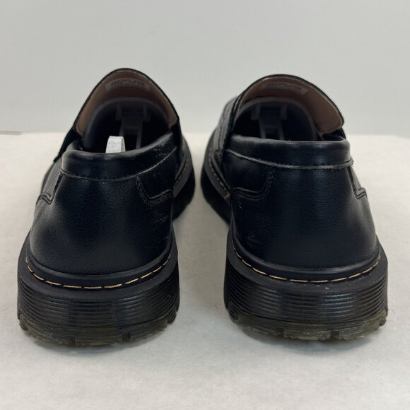 CLAKBLRG Womens Black Penny Loafers Slip On Comfort Driving Moccasins Size 10 - Picture 4 of 13